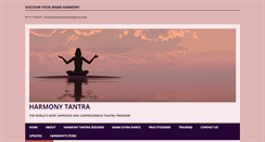 Desktop Screenshot of harmonytantra.com