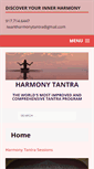 Mobile Screenshot of harmonytantra.com